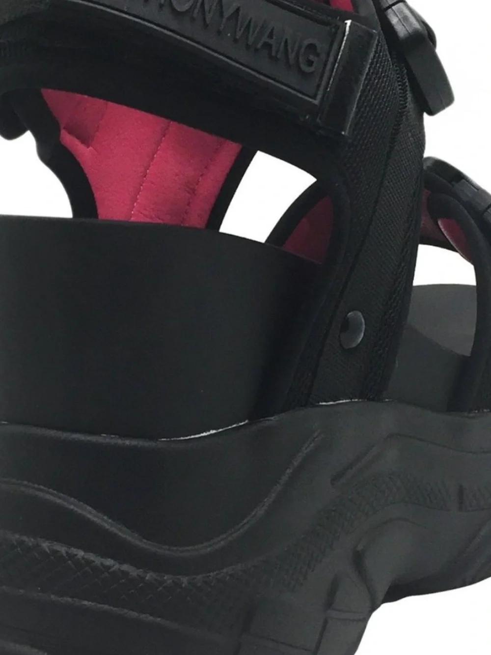 Anthony Wang Peach 02 Platform Sandals - Black
